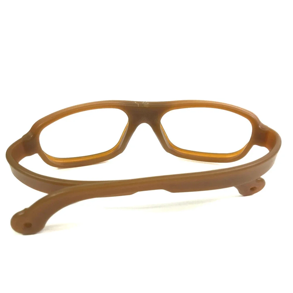 Solo Bambini Eyeglasses Frames SCOUTMASTER Rootbeer Brown Rubberized 55-22-135